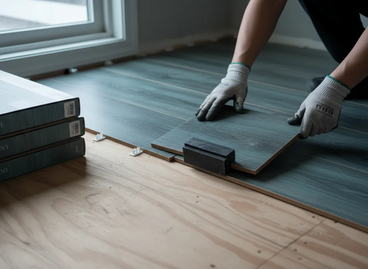 Luxury Vinyl Plank Installation company in Easton, IL